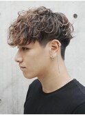 外国人風パーマ海外風ヘアスペインカールフェードプードルパーマ