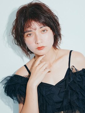 ユーアンボワーズ(U-AMBOISE) 無造作ウェットショートボブ【寝屋川市駅/光善寺駅】