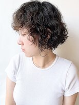 モリオフロムロンドン 原宿本店(morio from London) 【morio原宿】ボブパーマクルクルスパイラル