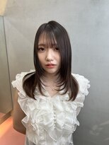 ロンドアベニール 北千住(Lond avenir)&nbsp;暗めカラー/レイヤーカット/マロンベージュくすみベージュ北千住