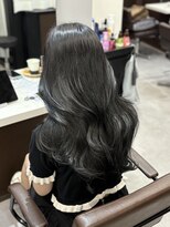 コビーバイジーナ 梅田茶屋町(Coby by Zina)&nbsp;韓国スタイル＊暗髪＊レイヤーカット【hina】