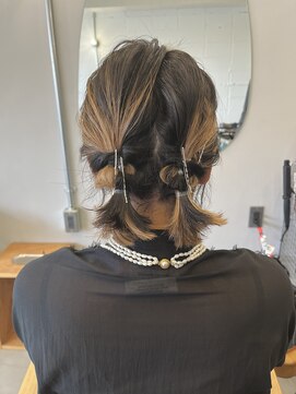 トトノウ ヘアアレンジ