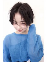 グランアージュ ネオ 船橋北口店(grandage neo)&nbsp;30代40代50代/耳かけマッシュショート/長め前髪/黒髪