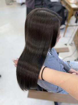 ハピネス 梅田茶屋町店(HAPPINESS) 韓国風/レイヤーカット/顔周り/顔まわり/髪質改善/ベージュ