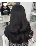 韓国スタイル/ナチュラルくびれヘア_くびれ巻き_透明感カラー