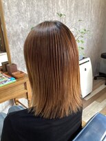 ヘアーズ ベリー 豊津店(hairs BERRY) #酸性ストレート