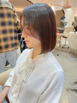 ロンド エスポワール 錦糸町(Lond espoir) ブリーチなし/髪質改善/大人ガーリー/ダークアッシュ/ボブ