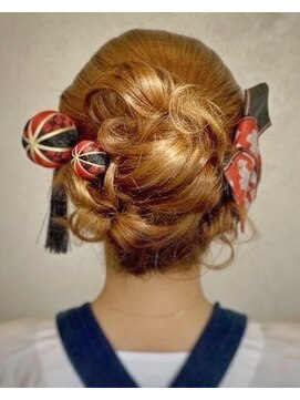 アンドモア(and MORE) お祭りアップスタイル