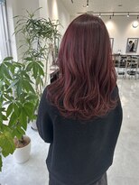 エミュ(emu.)&nbsp;ブリーチなし◎しっかり発色レッドカラー