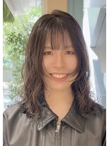 シアン 栄店(CYAN.)&nbsp;栄 朝が楽になる顔まわりレイヤーパーマ