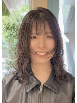 シアン 栄店(CYAN.) 栄 朝が楽になる顔まわりレイヤーパーマ