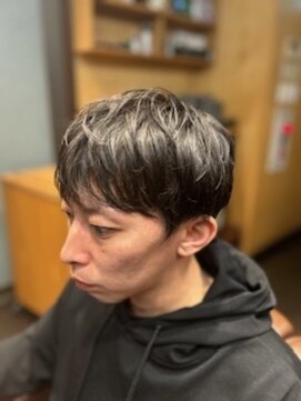 ザバーバー 渋谷(THE BARBER) ラウンドマッシュ+ツーブロック