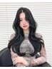 【5/31まで限定指名不可】ワンカラー+ハホニコTr【¥6600】#黒染め/暗染めも