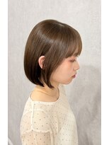 フランチェスカドットボブ(francesca.bob)&nbsp;ミニボブ×ヘーゼルベージュ【渡辺俊弥】梅田