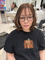 アッシュ 武蔵小金井店(Ash)&nbsp;＼武蔵小金井/白髪ぼかし/大人ミディアム/ベージュ/40代／