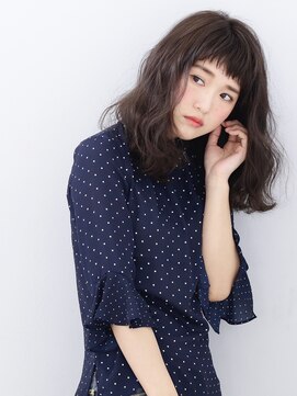クラン(CLAN) 無造作ウェーブ×ショートバング
