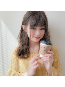 シエナ(CIENA) 【CIENA】ベビーバングの抜け感ロング＠酒井