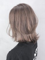 アルバム 銀座(ALBUM GINZA) ラベンダーベージュ_インナーカラースパイラル_ba218373