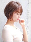 大人美人ショートボブ