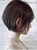 丸みショート20代30代40代大人ショートボブ ボブ 大人かわいい