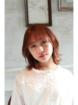 リアン 上尾店(Rien)&nbsp;ボブ/カーキグレージュ/マッシュショート/フェザーバンク[上尾]