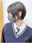 【松戸 ムラマツ】大人かわいい前髪ありショートボブ