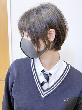 モリオフロムロンドン 松戸店(Morio from London) 【松戸 ムラマツ】大人かわいい前髪ありショートボブ