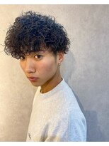 グラベント(Gravent)&nbsp;【gravent住吉】前下がりマッシュ×プードルパーマ