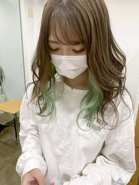 ワンスタイル(One style) 【学割U24】インナーカラー+髪質改善トリートメント