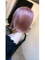 ラフ 難波店(LAFF)&nbsp;#黒髪#ボブルフ#ネビージュ#小顔#ワンレン