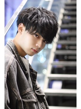 クーエフー(coo et fuu) 10代20代30代/ 黒髪爽やか　グランジマッシュ