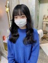 ガルボヘアー 名古屋栄店(garbo hair)&nbsp;#名古屋#栄#プルエクステ#ロングヘア#黒髪#10代#20代#ナチュラル