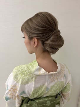 ヘアイズム ブランシュ(hair-ism BLanCHe) 【BLANCHE】毛流れシニヨン