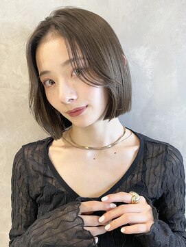 トルネード(TORNADO) 切りっぱなしボブ 美髪 似合わせカット くびれボブ M1109