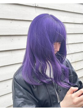 フウ(fuh) ビビットパープル/パープル/ラベンダー/髪質改善/艶髪