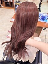 シエル 難波店(CIEL)&nbsp;【カシスピンク】＃ブリーチなしダブルカラー＃透明感カラー