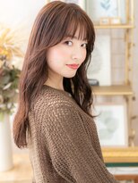 カバーヘア ブリス 大宮西口(COVER HAIR bliss)&nbsp;ミルクティーブラウンくせ毛風レイヤーロングc4大宮20代30代40代