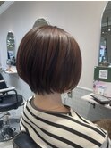 丸っこい大人ショート