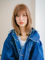 ベンジー 福間(benji)&nbsp;ラフミディ　透明感カラー　20代30代40代　2