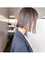 ヘアーエスクールシーユー 枚方T-SITE店(hair S.COEUR×Cu) ヘイリーボブ/切りっぱなしボブ/大阪枚方美容院