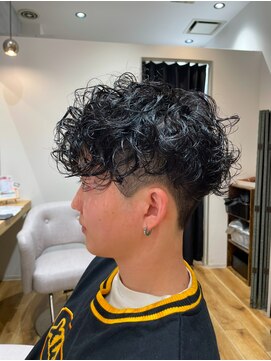 フィゼル あべのルシアス店(Aujua fizelle) プードルパーマ * 佐藤 空