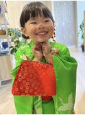 七五三アレンジ/着付け/ヘアセット/平塚美容室
