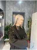 レイヤーカットナチュラルハイトーンデザインカラー[立川駅]