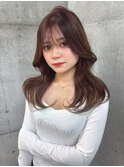 イメチェンヘアスタイル美髪のススメワイドバングブルーブラック