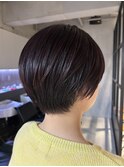ショートボブレディースクビレボブショコラグレージュ