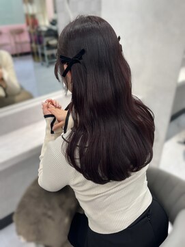 ジーナ 名駅(XENA.) 《karen》ダークラベンダー/ピンクラベンダー/艶カラー/韓国