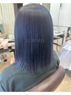 フレイズ(Frays) 透明感◎ダブルカラー オーシャンブルー