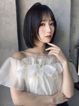 ロンドカスティーヨ 四日市(Lond castillo) 【前川】フェイスレイヤー/ボブ/レイヤー/くびれボブ