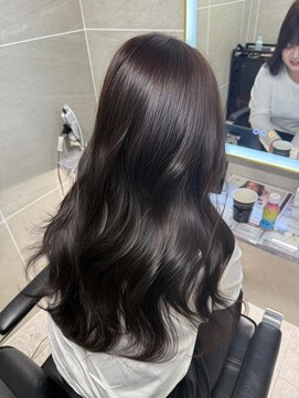 アンジェリカラボ 梅田店(ANGELICA LABO) 韓国風レイヤー×アッシュブラウン