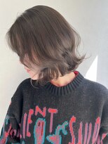 スターズレイ 本川越(STARS ray)&nbsp;外ハネボブ チョコレートブラウン 透明感カラー 似合わせカット